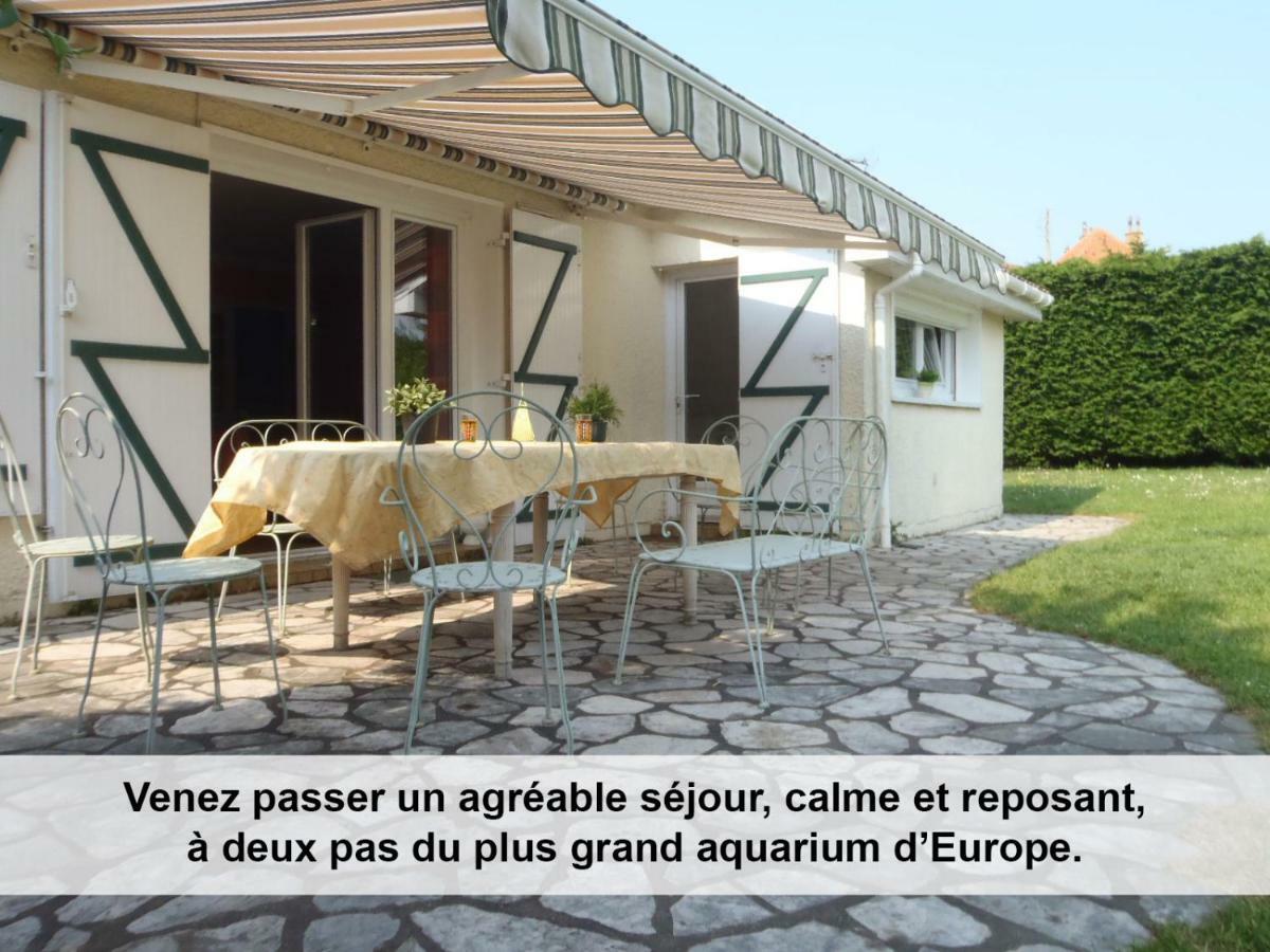 Villa Au cèdre bleu à Saint-Martin-Boulogne Extérieur photo